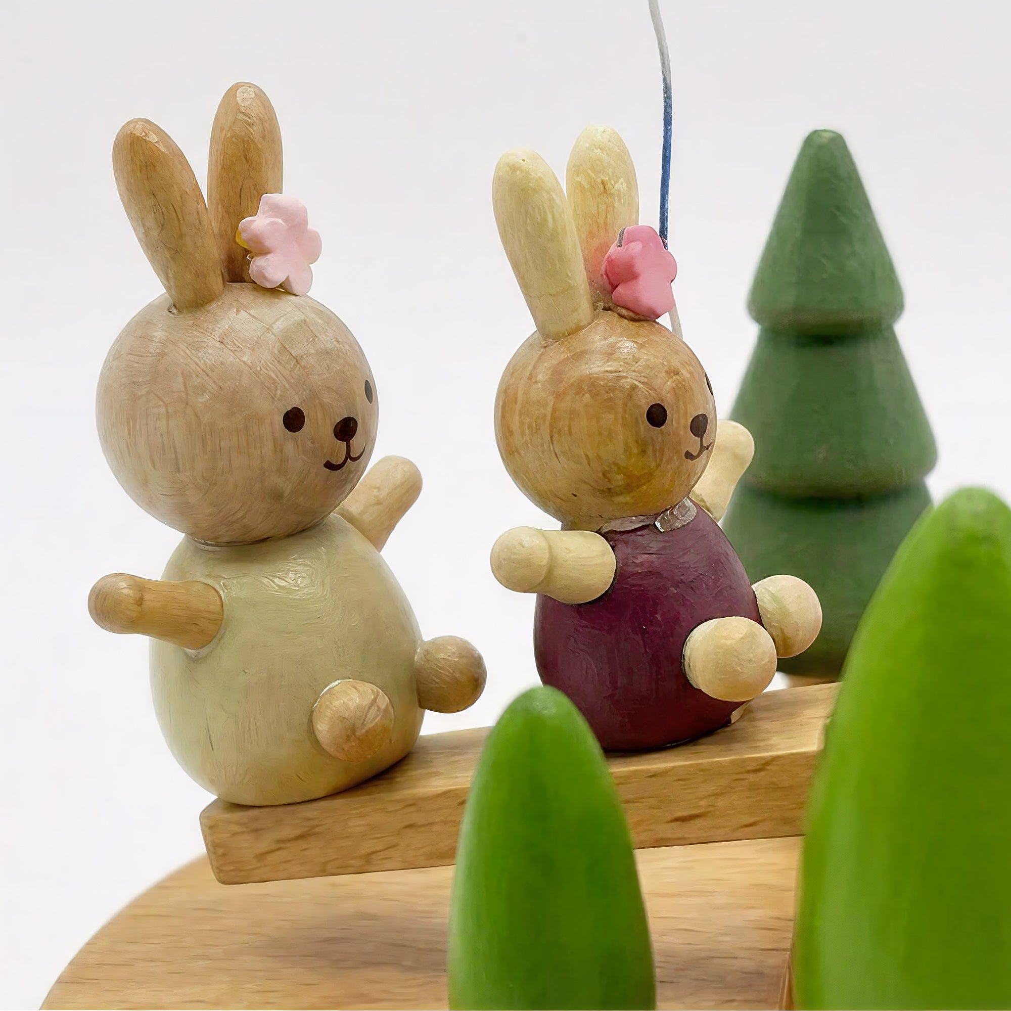 Little Rabbit Seesaw Music Box