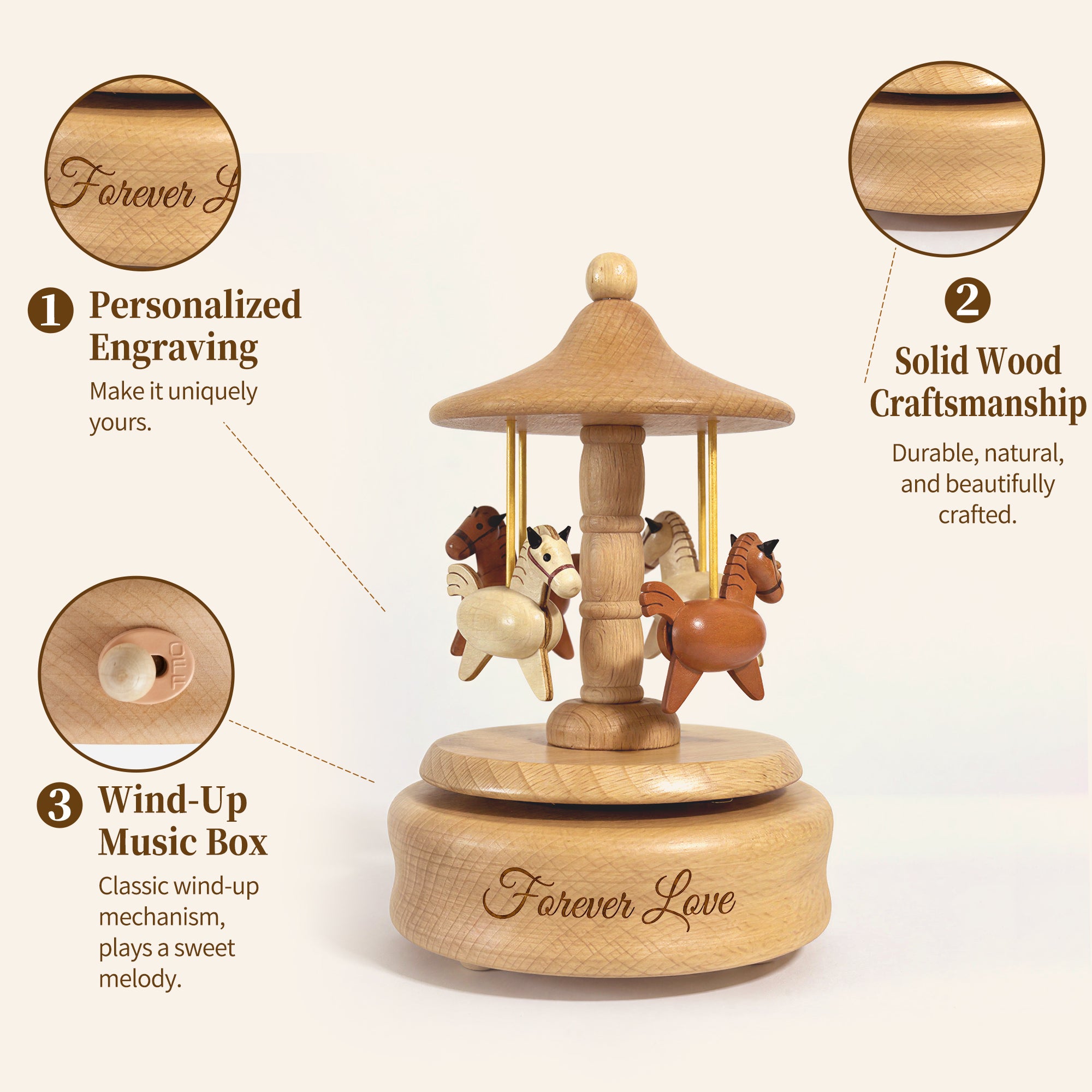 Carousel Music Box