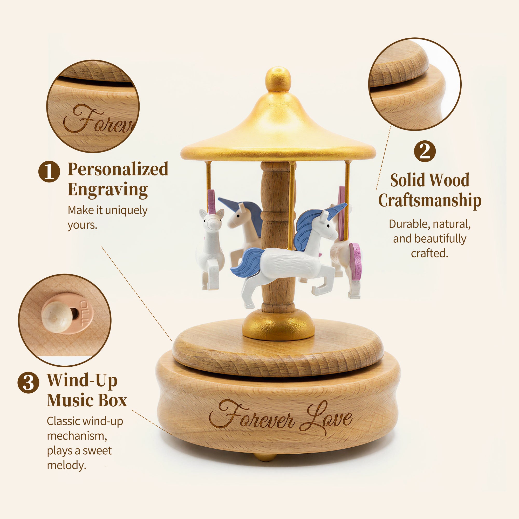 Carousel Music Box