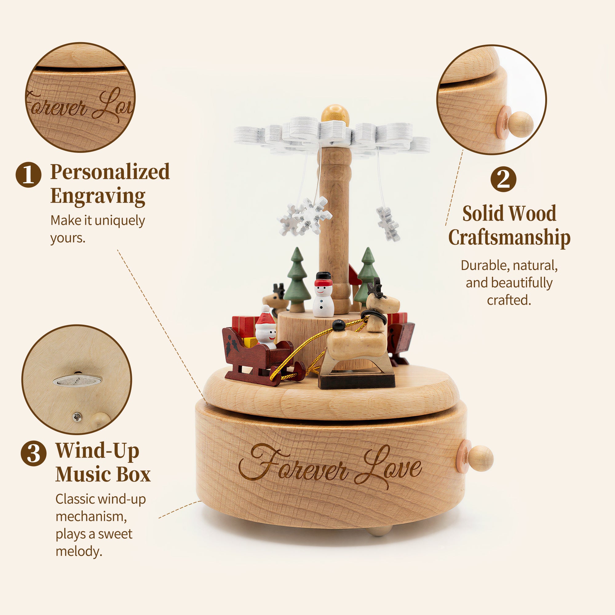 Santa Claus Music Box